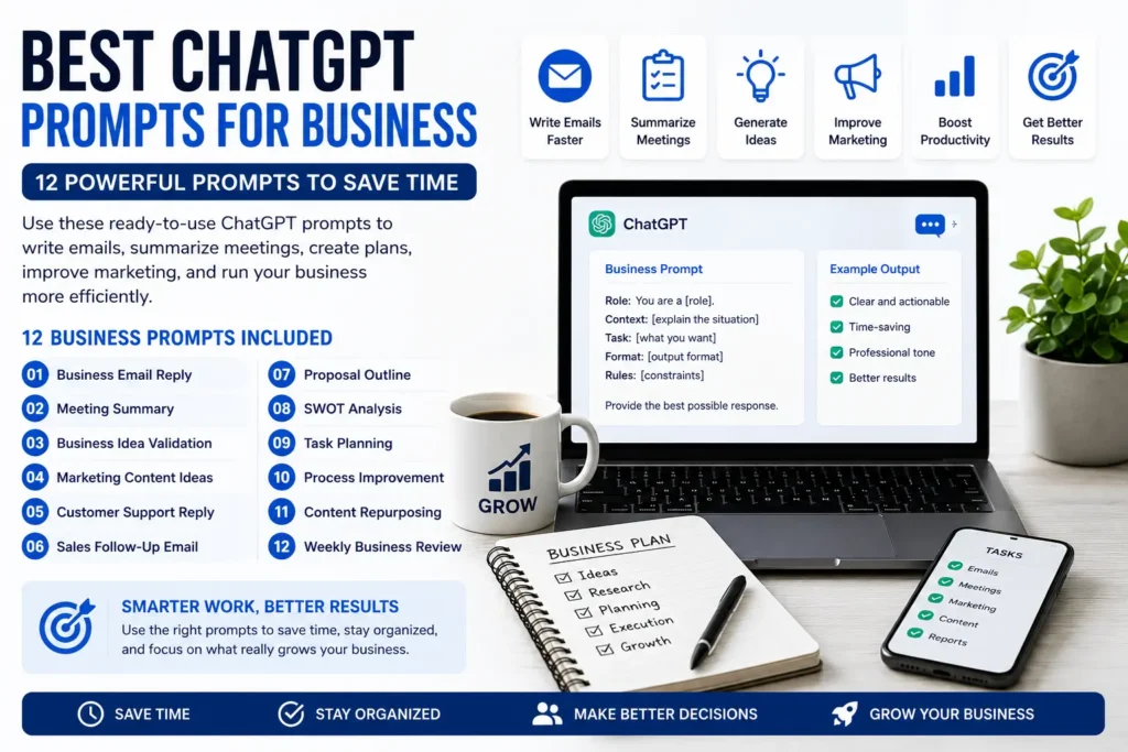 Best ChatGPT prompts for business
