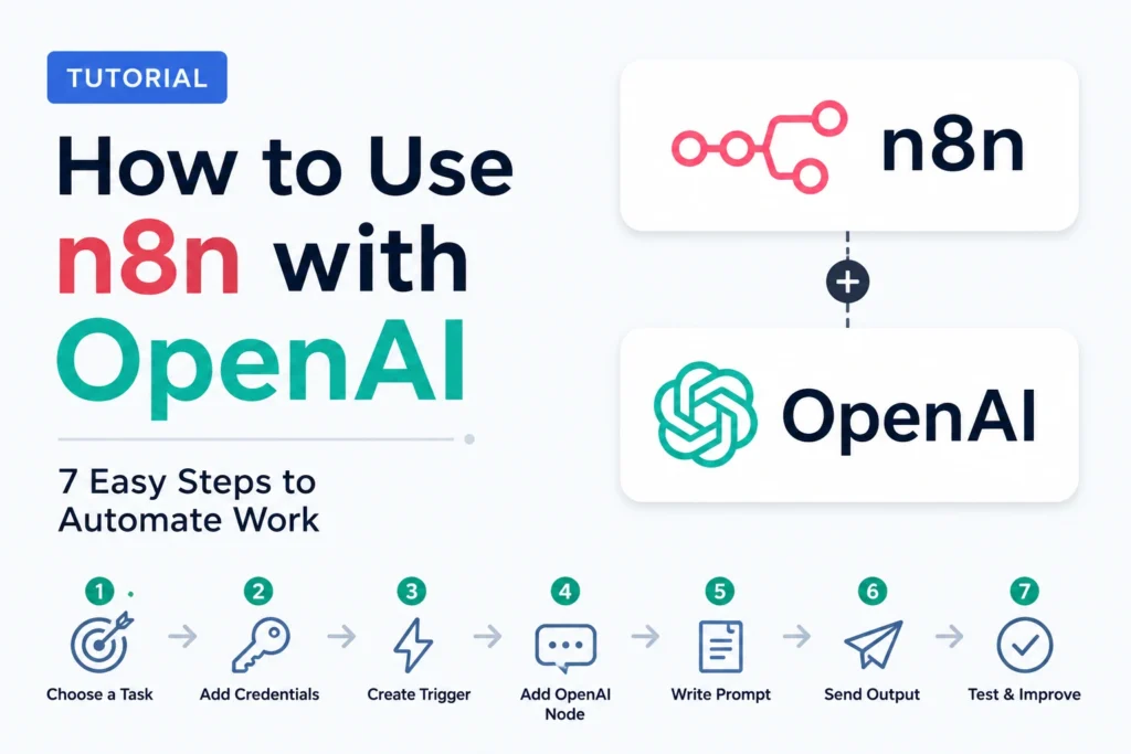 How to Use n8n with OpenAI: 7 Easy Steps to Automate Work 1 How to Use n8n with OpenAI