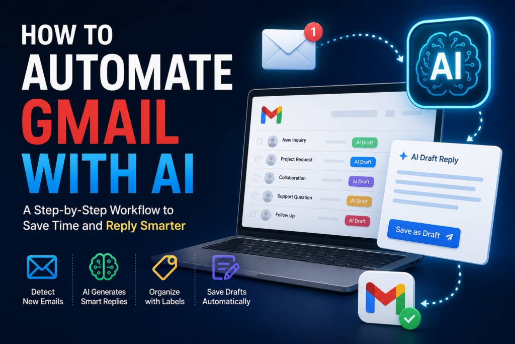 how to automate Gmail with AI