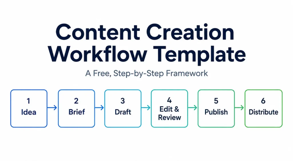 Content Creation Workflow Template